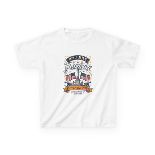 Limited Edition Yorktown 250th Anniversary 4th of July Kids T‑Shirt