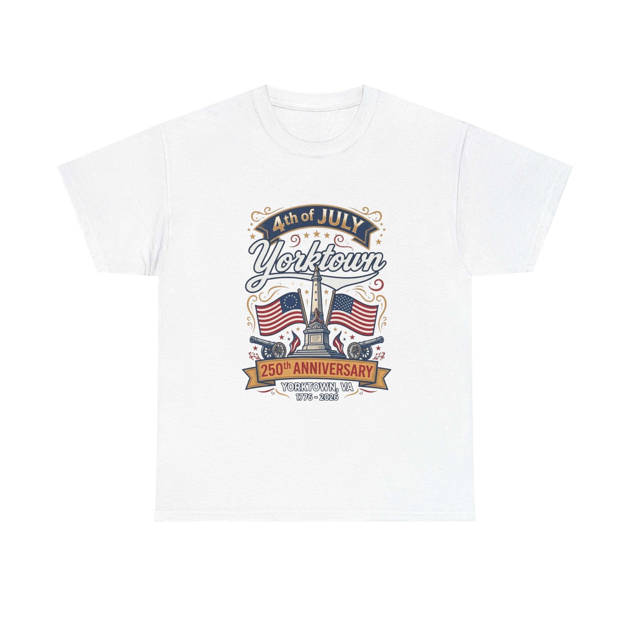 Limited Edition Yorktown 250th Anniversary 4th of July T‑Shirt